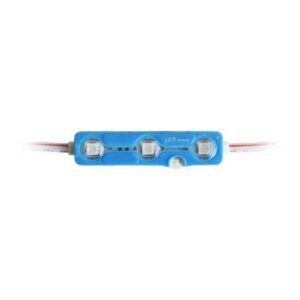 modul 3 led uri smd5050 albastru ip67 v tac
