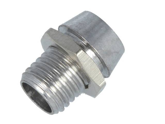 montura pentru led 3mm crom alama incastrat l2 8mm 1