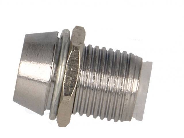 montura pentru led 5mm crom alama incastrat l2 10mm 1