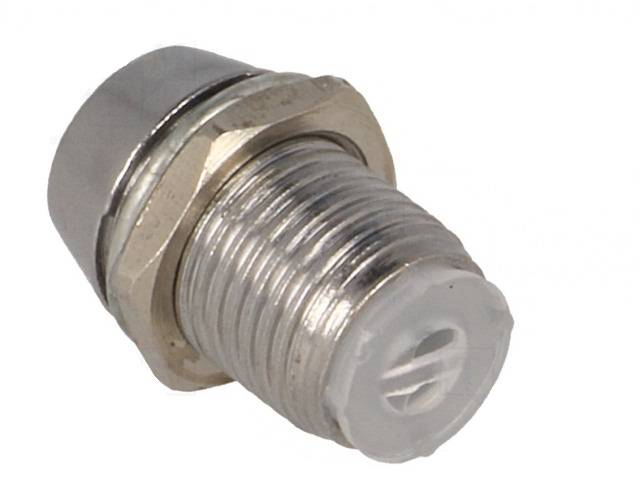 montura pentru led 5mm crom alama incastrat l2 10mm 2