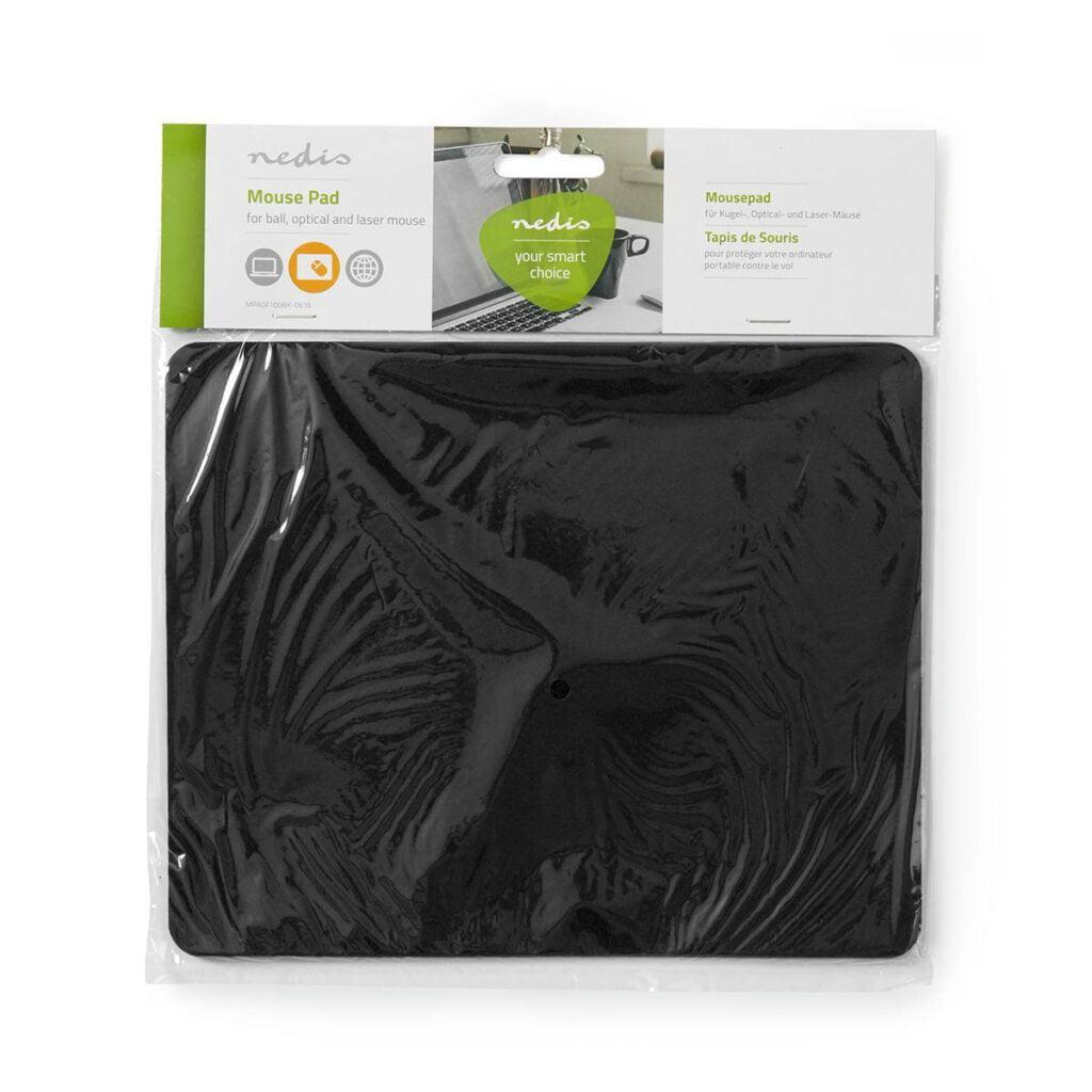 mouse pad 18x22cm negru nedis 2