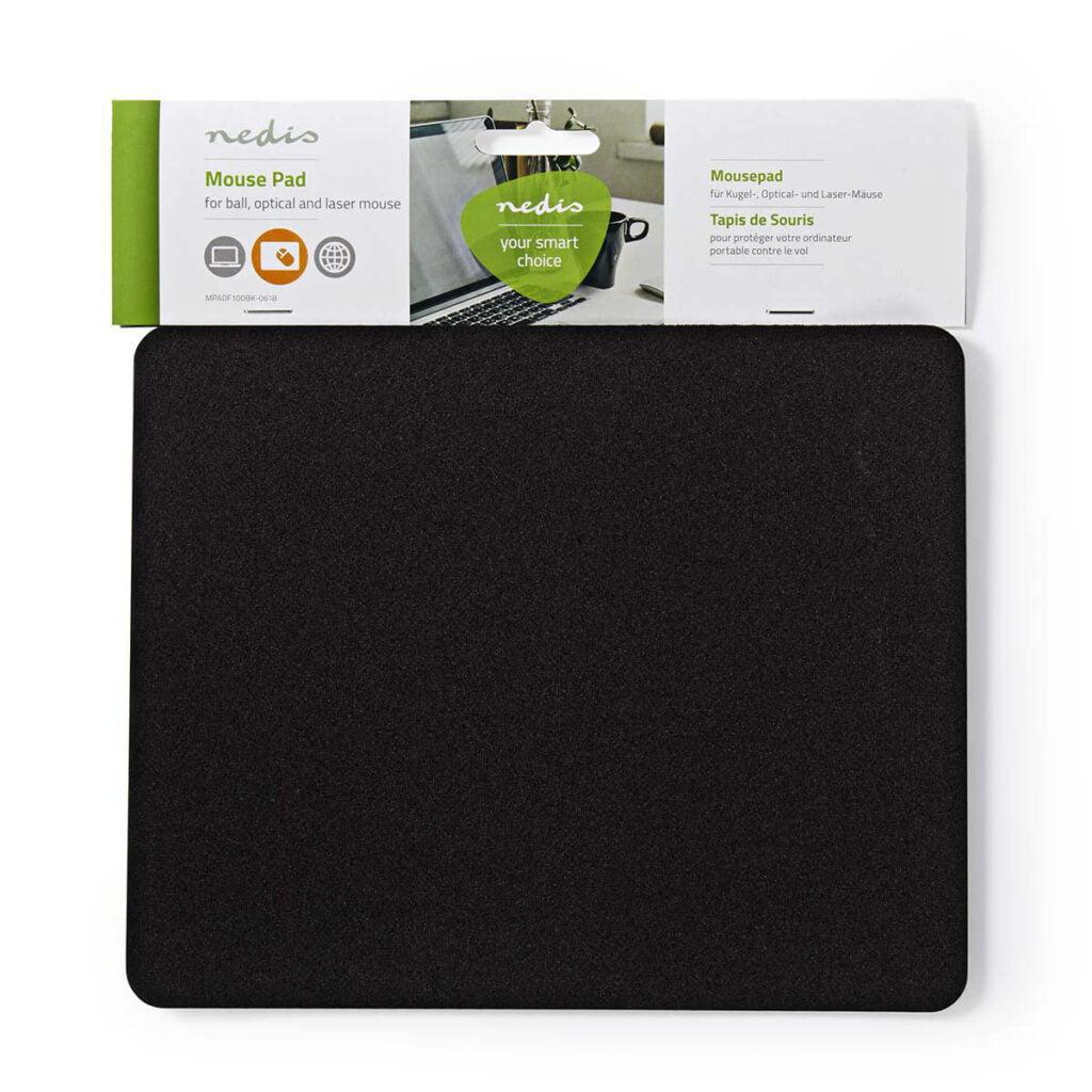mouse pad 18x22cm negru nedis 4