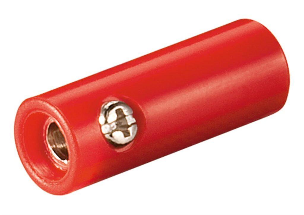 mufa banana mama 4mm din plastic rosu goobay