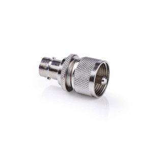 mufa uhf pentru satelit si antena nedis pl259 tata bnc mama 1buc metal