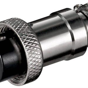 mufa xlr 6 pini mama pentru microfon cu surub goobay