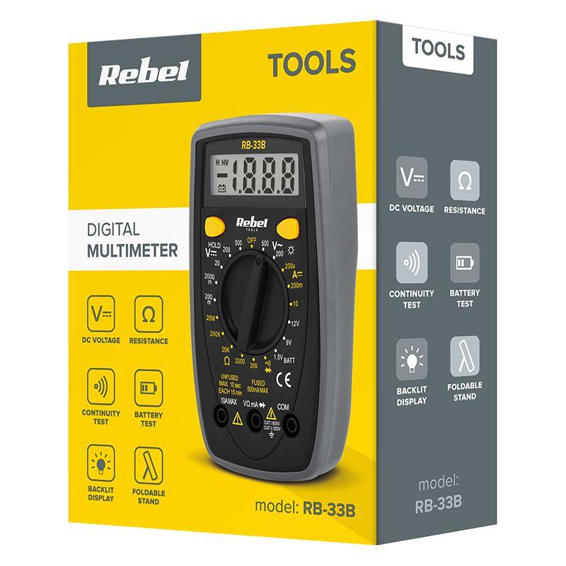 multimetru universal rb 33b rebel 3