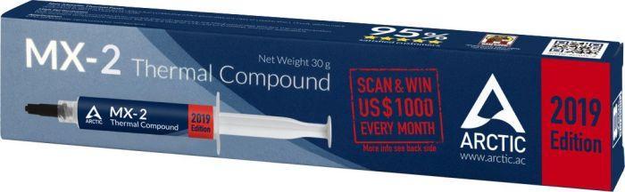 pasta termoconductoare mx 2 30grame 56w mk termo arctic cooling mx2 2