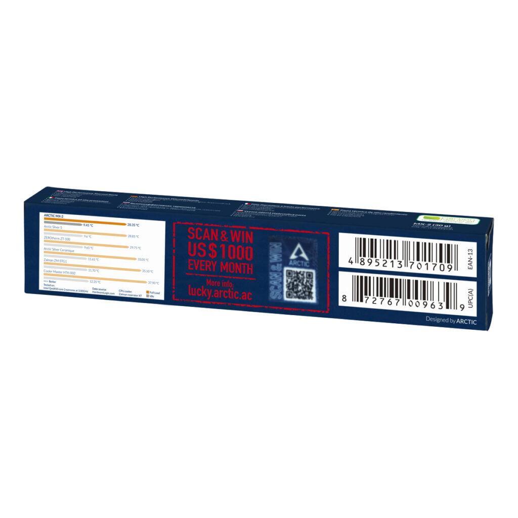 pasta termoconductoare mx 2 30grame 56w mk termo arctic cooling mx2 3