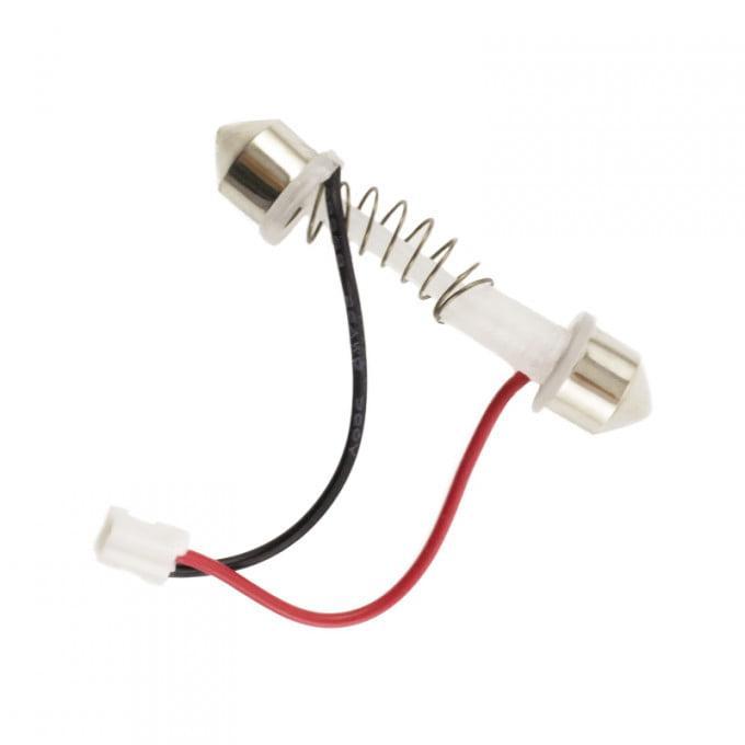 placa led smd 30x15 mm 12v smd5050 3w lumina alba 160lm inclus adaptoare w5w c5w ba9s carguard 2