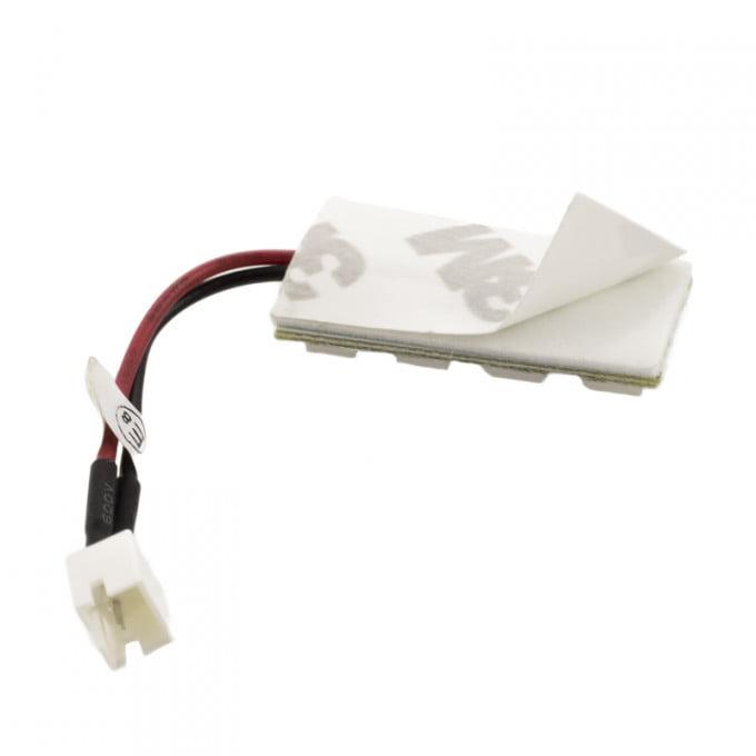 placa led smd 30x15 mm 12v smd5050 3w lumina alba 160lm inclus adaptoare w5w c5w ba9s carguard 5