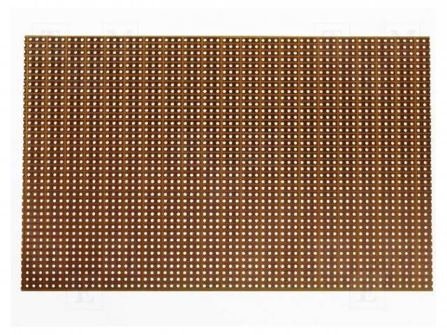 placa universala singura fata prototip w 100mm l 160mm