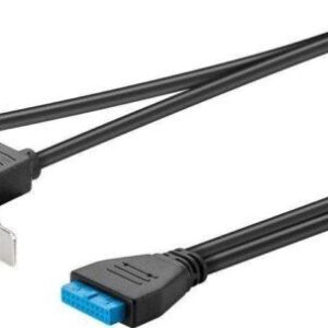 placa usb 2x usb 30 montare pe placa de baza pc goobay