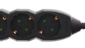 prelungitor 3 prize 3m 3xg15mmp 3500w 16a negru well