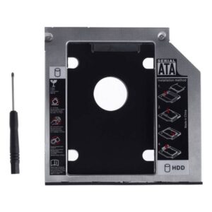 rack adaptor super slim dvd sata caddy la 25 sata hdd sau ssd 9mm