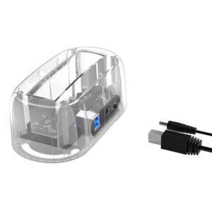 rack hdd 25 35 inch usb 30 transparent cu docking station orico