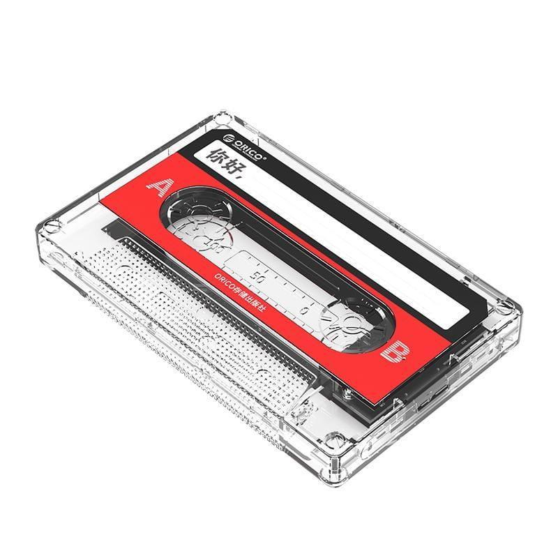 rack hdd orico 2580u3 usb 30 25 inch transparent 2