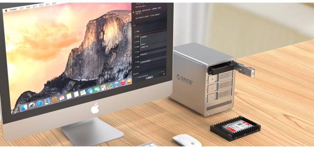 rack sata hdd 25 1125ss orico 4