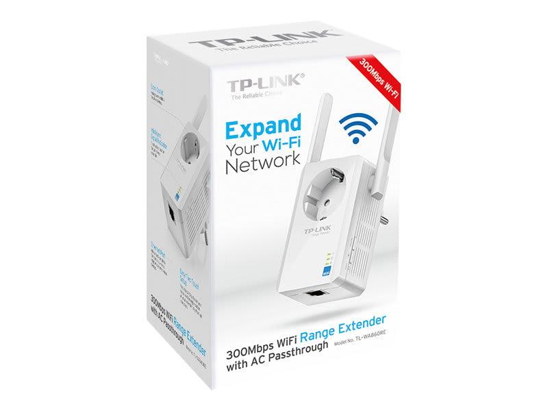 range extender wi fi with ac passthrough 300mbps tp link tl wa860re 1