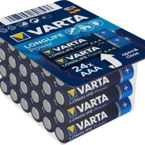 set 24 baterii aaa lr03 15v varta longlife power