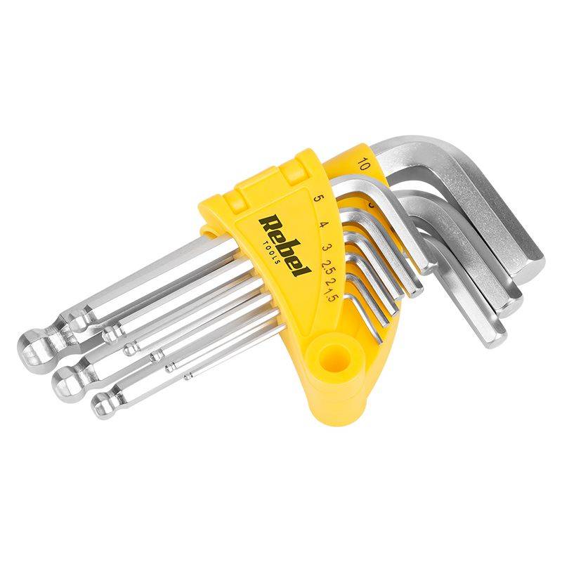 set 9 chei imbus otel crom vanadiu rebel