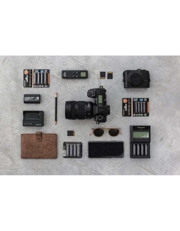 set acumulatori aa nimh 2500mah r6 eneloop pro panasonic 2buc bk 3hcde 2be 1