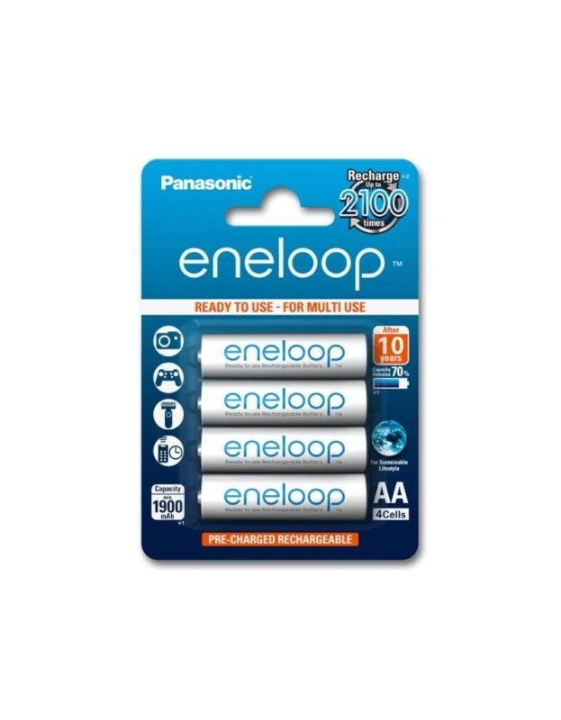 set acumulatori panasonic eneloop ni mh aar6 1900ma 4buc