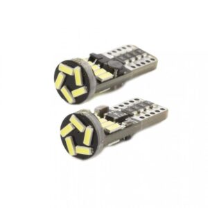 set becuri led auto w5w t10 3w 6500k 150lm 12v pentru interior portbagaj carguard