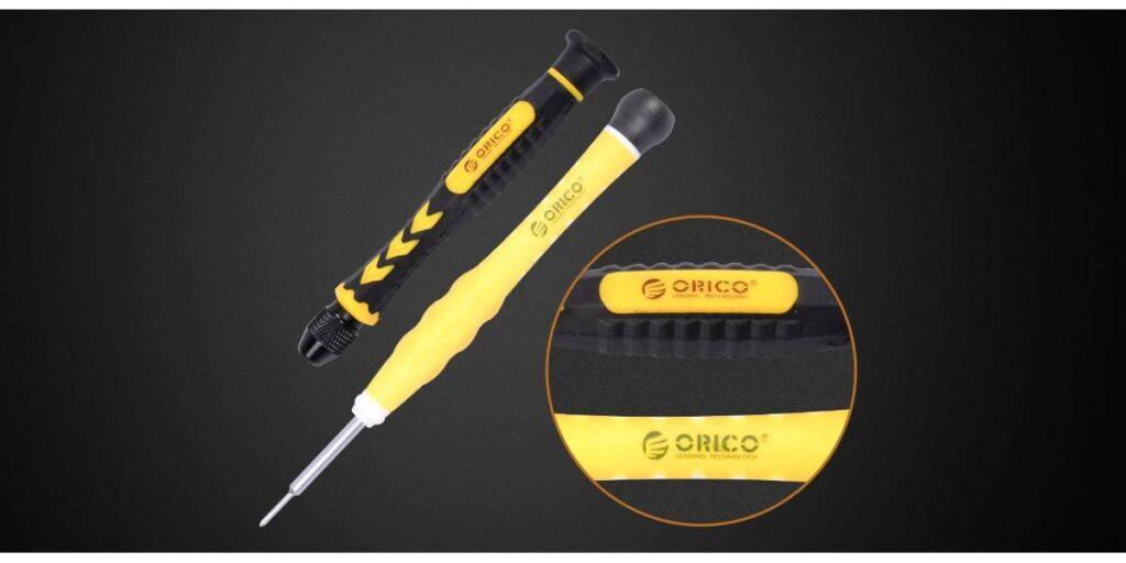 set surubelnita 28 capete otel s2 si un maner st2 orico 12