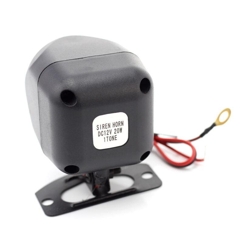 sirena auto cu un singur ton 20w 12v carguard sin003 2
