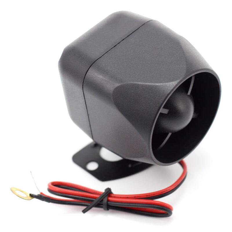 sirena auto cu un singur ton 20w 12v carguard sin003 3