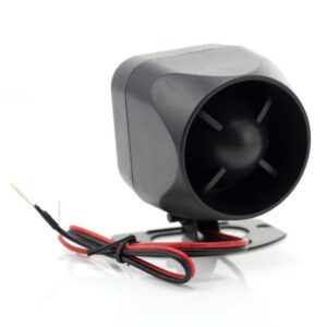 sirena auto cu un singur ton 20w 12v carguard sin003