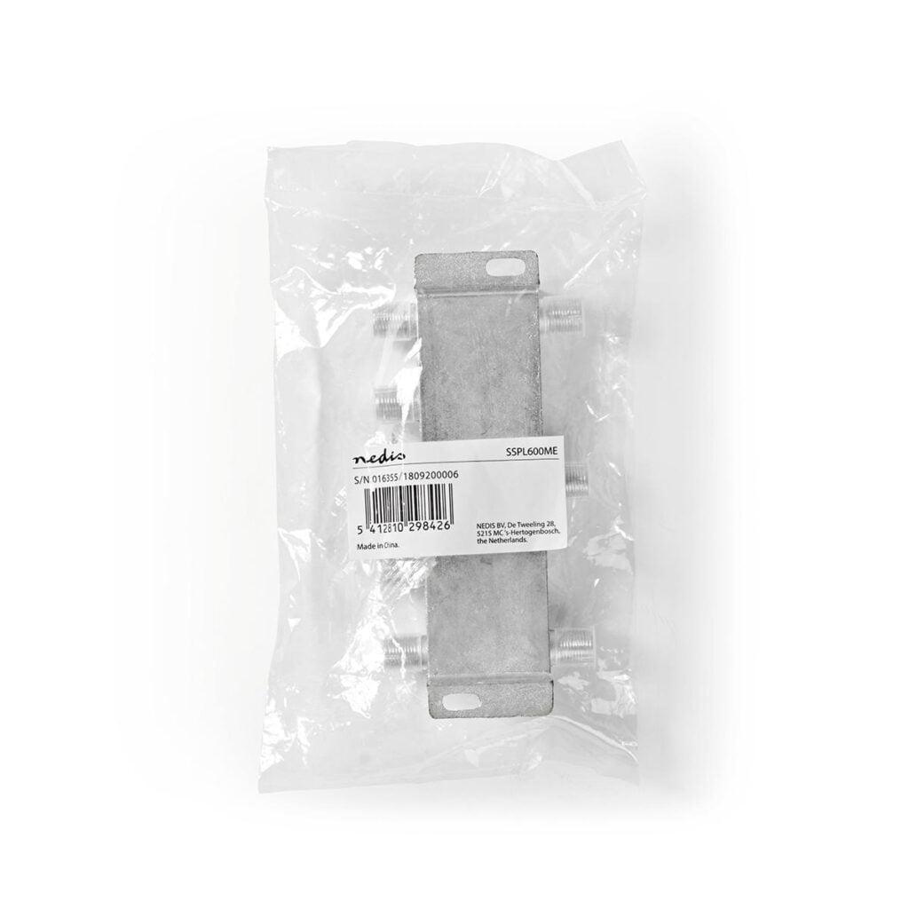 splitter distribuitor semnal tv nedis 6 cai 5 1000mhz 10db max 5