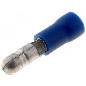 st 041 b terminal papuc rotund tata 5 mm 15 25 mm2 crimpat pe cablu albastru ninigi