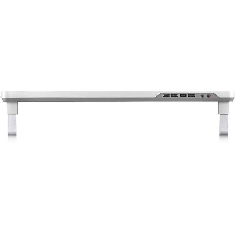 stand monitor alb cu gri deepcool m desk f1 3