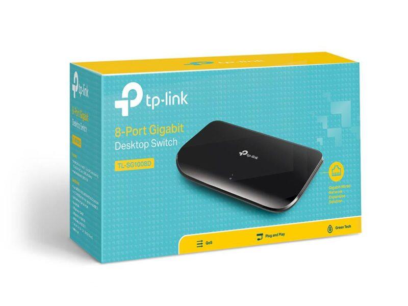 switch internet 8 porturi 10 100 1000mbps tl sg1008d tp link 5