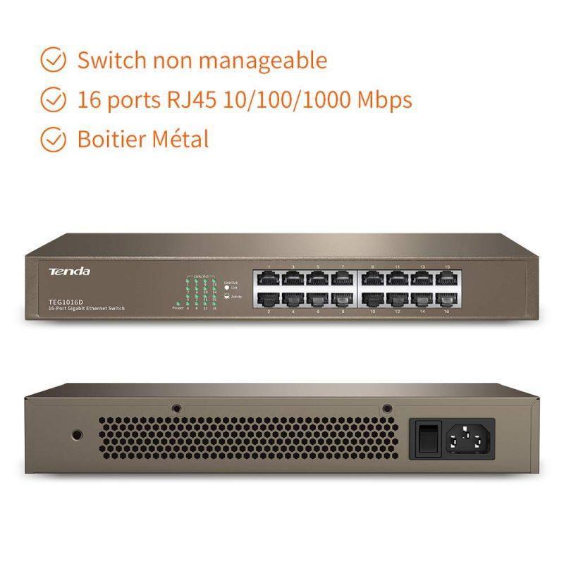 switch tenda teg1016d 16 porturi gigabit desktop sau montabil in rack 2