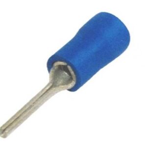 terminal papuc cu pin din sarma 19mm 15 25 mm2 crimpat izolata albastru ninigi st 070 b
