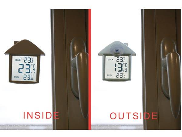 termometru digital pe geam cu min max velleman 1