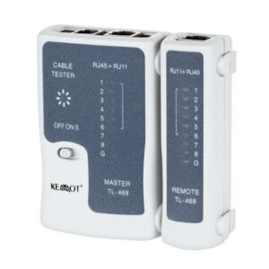 tester cablu utp rj45 8p8c si telefon rj11 4p4c rebel