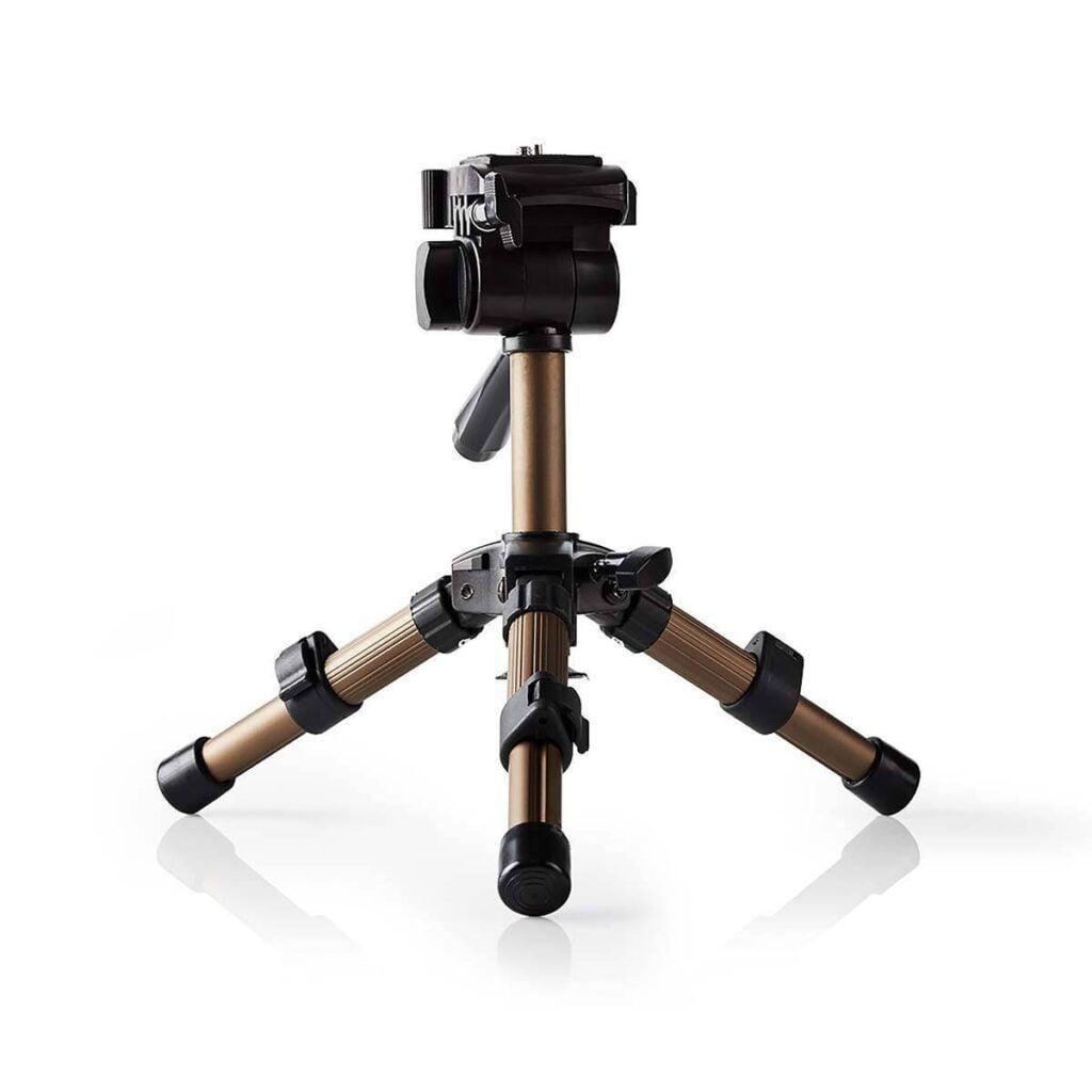 tripod profesional extensibil aluminiu 22cm capacitate max 1kg argintiu nedis 2