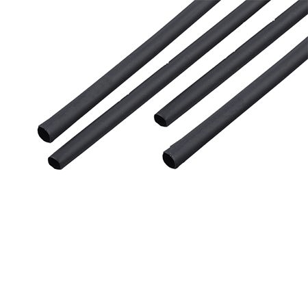 tub termocontractant 10mm 05m 5mm negru kemot