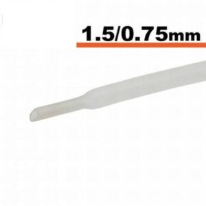 tub termocontractibil transparent 15mm 075mm 05m
