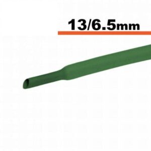 tub termocontractibil verde 13mm 65mm 05m