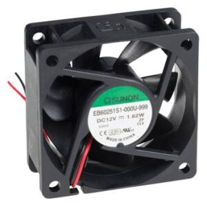 ventilator 12v 60x60x25mm sunon 4500rpm 217cfm 34dba