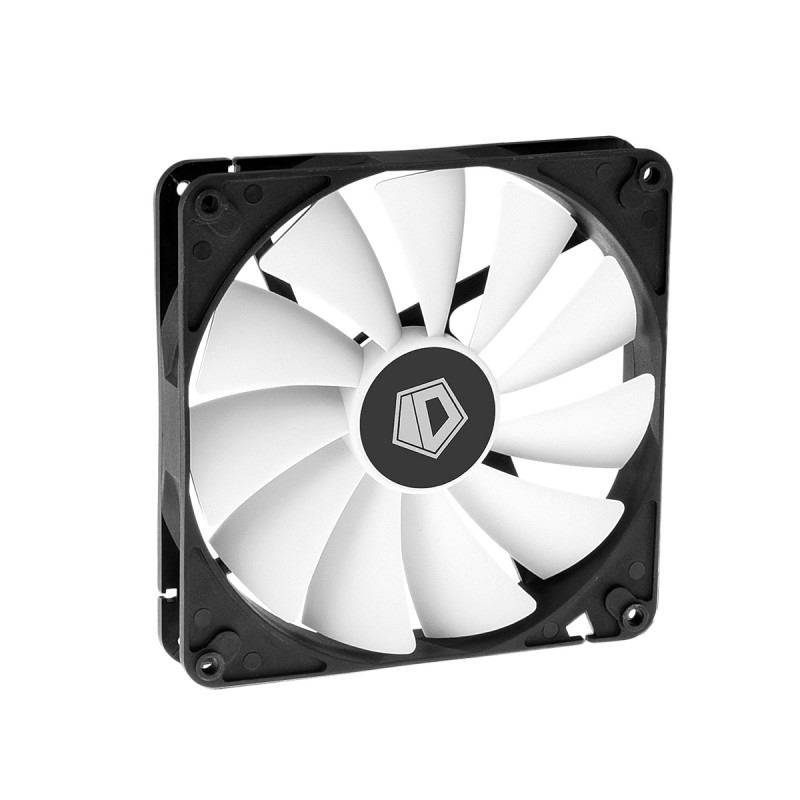 ventilator 140x140x25mm pwm fan 4 pin anti vibratii 800 1600 rpm 768cfm 168 326dba id cooling wf 14025