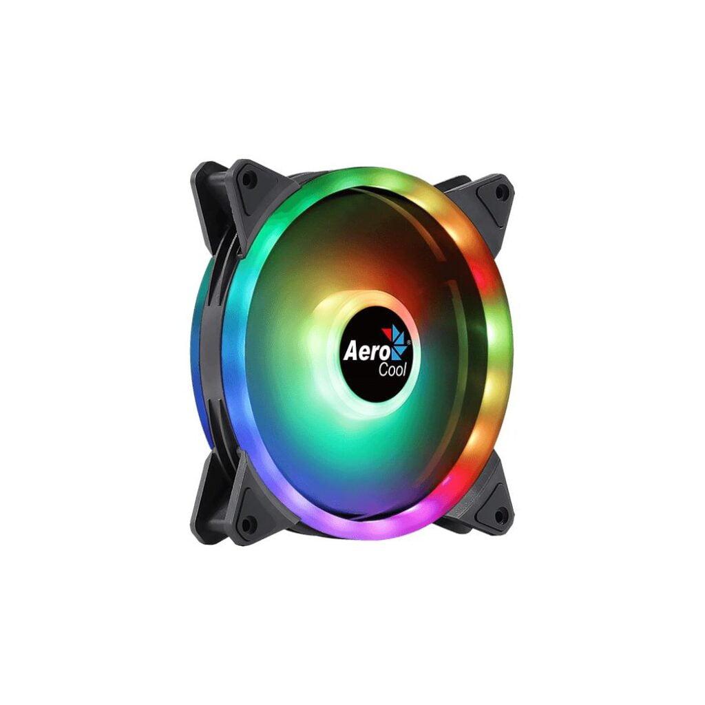 ventilator aerocool duo 140x140x25mm iluminare argb rulmenti de tip hydraulic bearing 1000 rpm 3