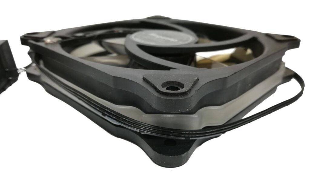 ventilator albastru segotep halo 12 120mm blue led fan 12v 1