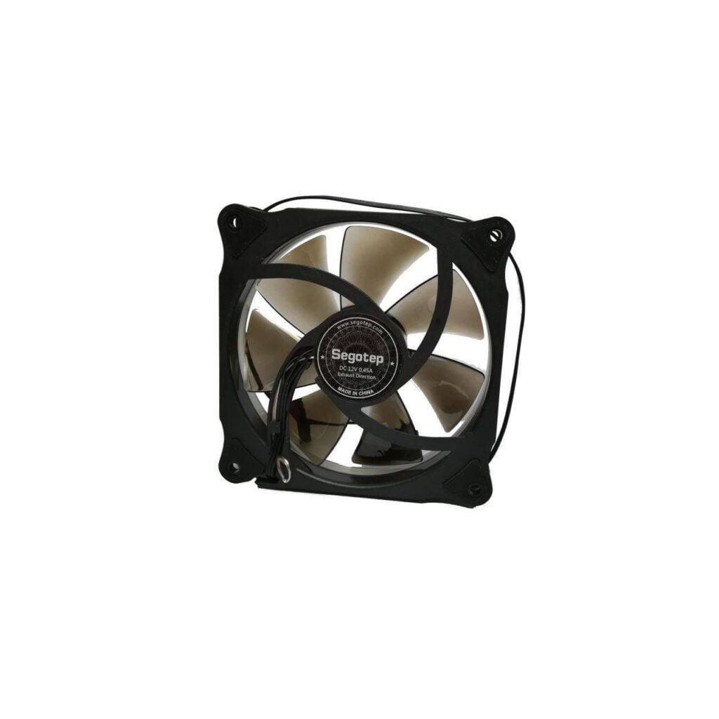 ventilator albastru segotep halo 12 120mm blue led fan 12v