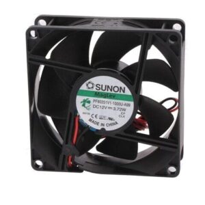 ventilator dc axial 12vdc 80x80x25 mm 4800rot min 1014m3 h 447dba vapo sunon pf80251v1 1000u a99