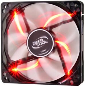 ventilator deepcool wind blade 120mm 1300rpm iluminare rosie dp windb rd